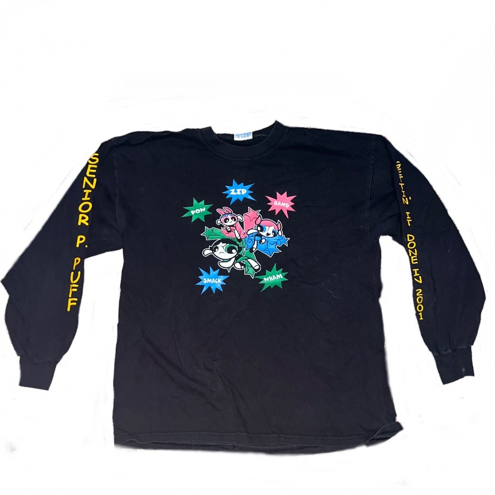 vintage 2001 powerpuff girls long sleeve top
